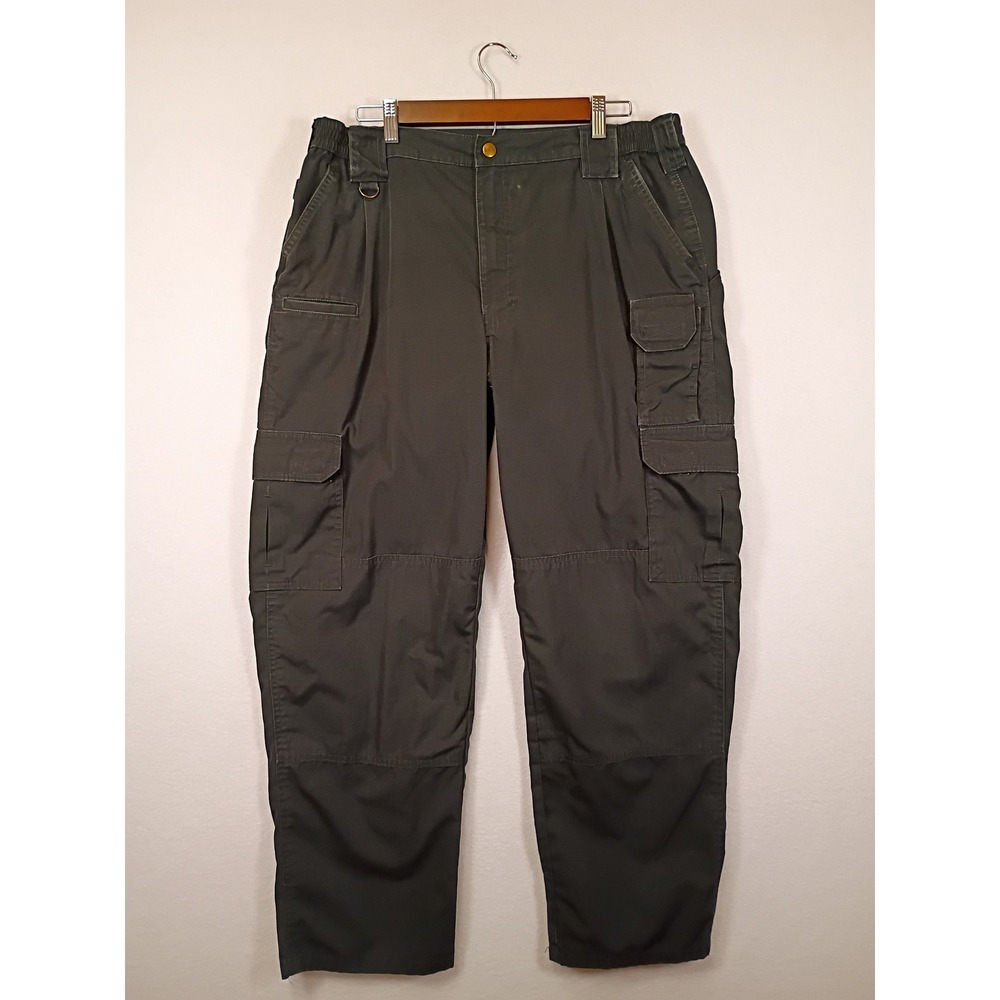Tactical Gorpcore 5.11 Tactical Mens 38 Gray Ripstop Multi Pocket Cargo Pants